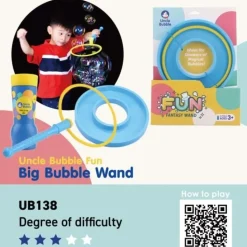 Uncle Bubble Bellenblaas Big Bubble Toverstok