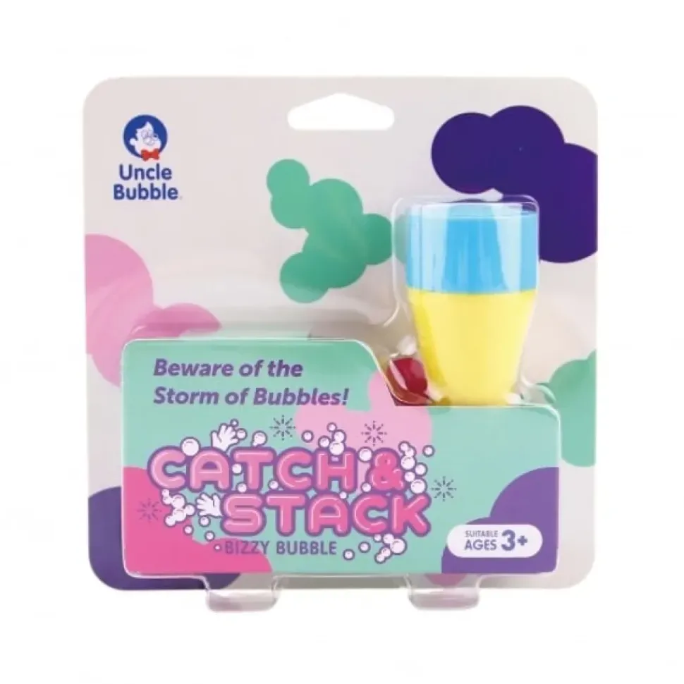 Uncle Bubble Bellenblaas Catch & Stack Bizzy Bubble Set
