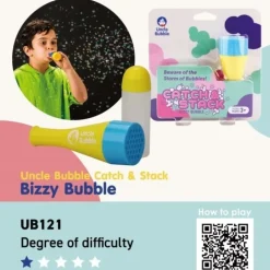 Uncle Bubble Bellenblaas Catch & Stack Bizzy Bubble Set