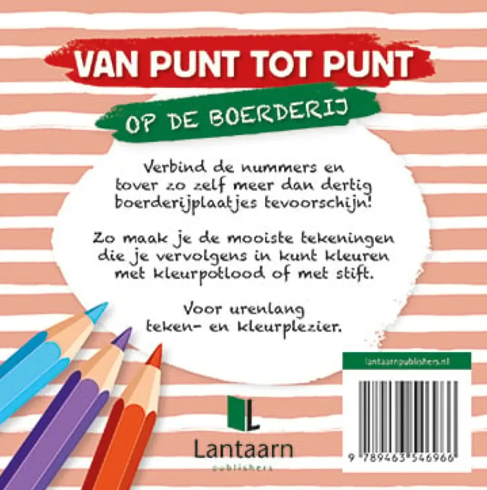 Van punt tot punt kids - op de boerderij