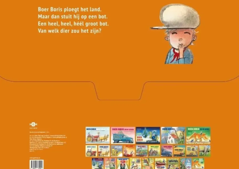 Vertelplaten Boer Boris en de dino