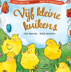 Vijf kleine kuikens