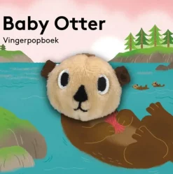 Vingerpopboekje Baby Otter
