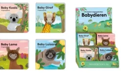 Vingerpopboekje babydieren serie II