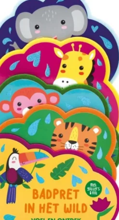 Voel en Ontdek met Glitter en Vilt Badpret in het wild