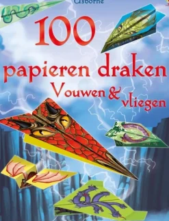 Vouwen & vliegen 100 papieren draken