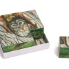 Weizenkorn Blokkenpuzzel vogels Hout