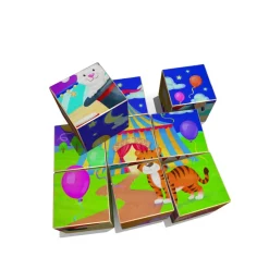 Weizenkorn Blokkenpuzzel Circus Hout