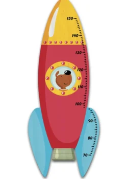 Weizenkorn Groeimeter Raket met Hond Hout