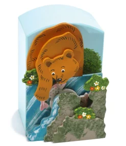 Weizenkorn Muziekdoos 3D Beer met Vis Hout