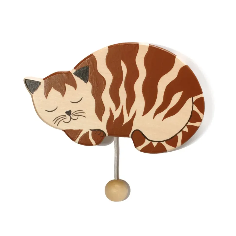 Weizenkorn Muziekdoos Wand Kat Hout