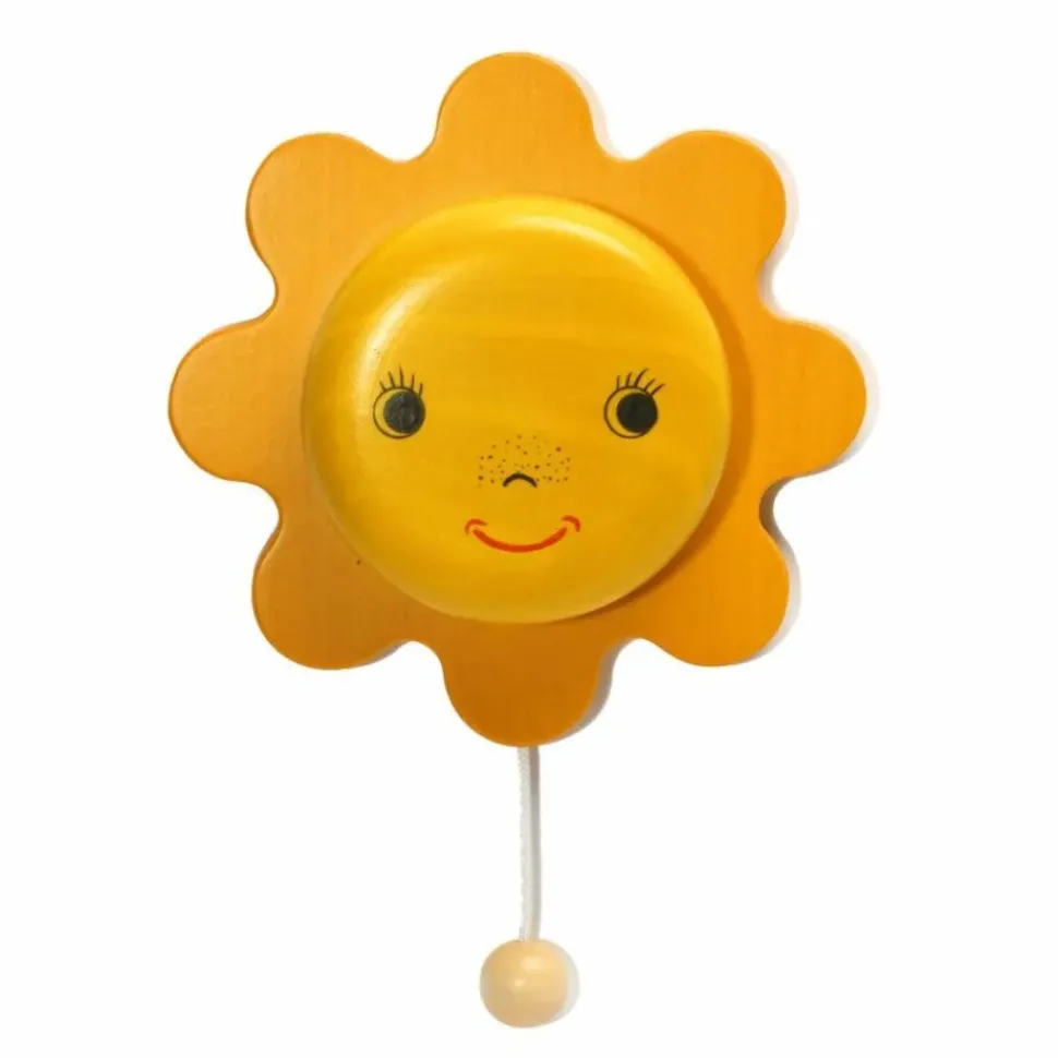 Weizenkorn Muziekdoos Wand Zon Hout