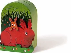 Weizenkorn Spaarpot 3D Haas Hout