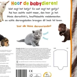 Welk dier hoor ik hier? Babydieren