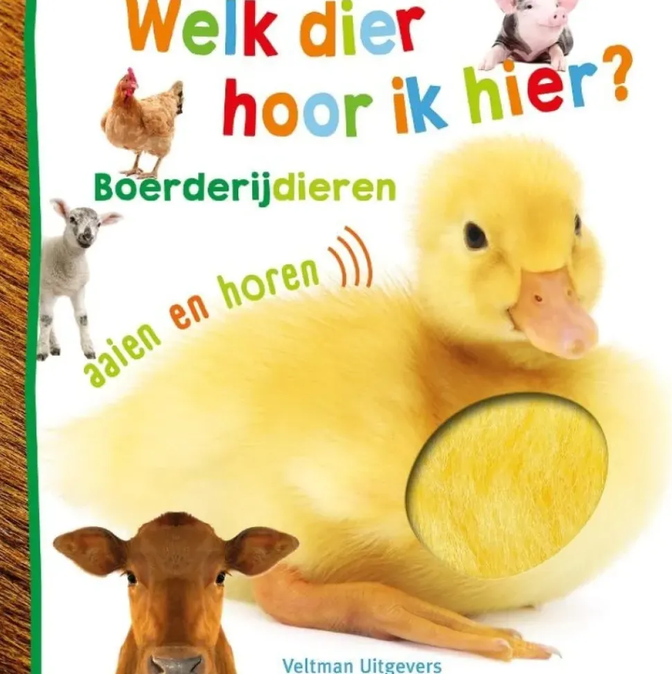 Welk dier hoor ik hier? Boerderijdieren
