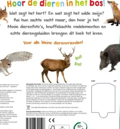 Welk dier hoor ik hier? In het bos