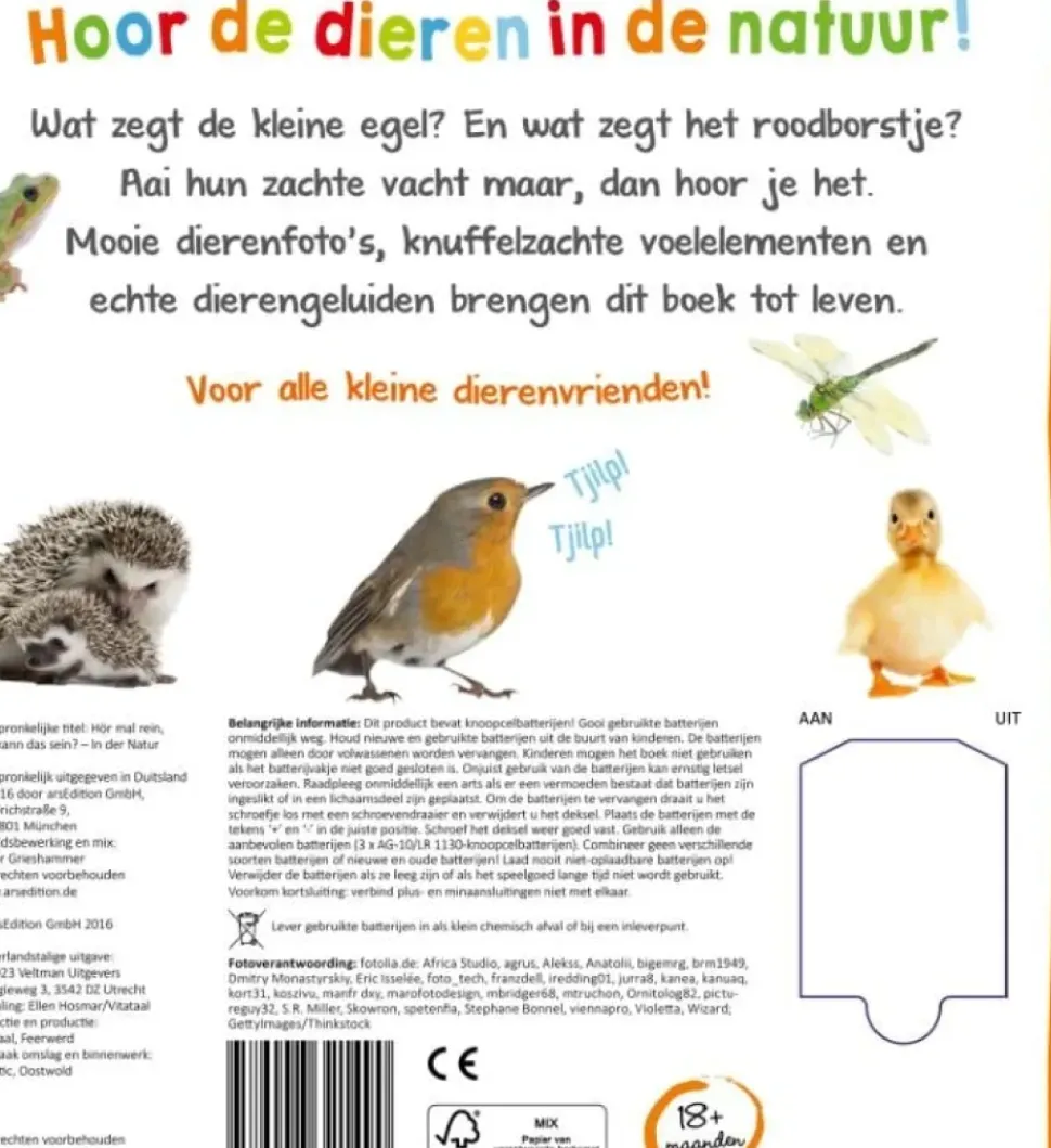 Welk dier hoor ik hier? In de natuur