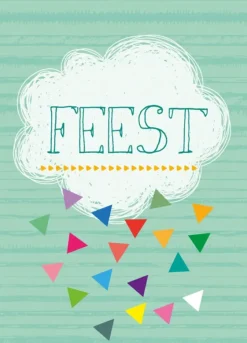 Wenskaart Feest