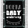 Wenskaart Hoera Baby Onderweg