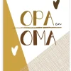 Wenskaart Opa en Oma (vlakken)