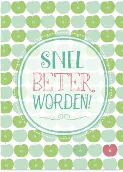 Wenskaart Snel beter worden