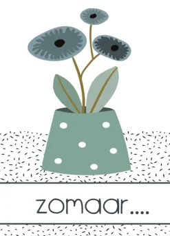 Wenskaart Zomaar...