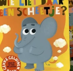 Wie liet daar een scheetje?