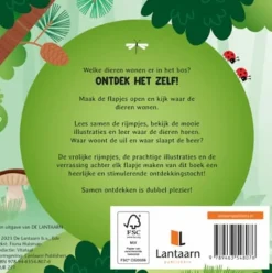 Wie woont hier? In het bos