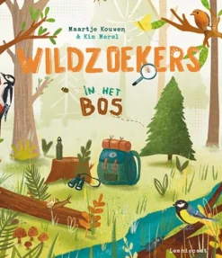 Wildzoekers in het bos