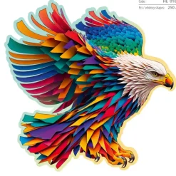 Wooden City Puzzel Hout Bright Eagle 250pcs