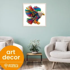 Wooden City Puzzel Hout Bright Eagle 250pcs