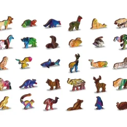 Wooden City Puzzel Hout Mystic Lion 505pcs