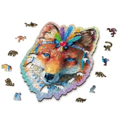 Wooden City Puzzel Hout Mystic Fox 250pcs