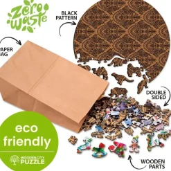 Wooden City Puzzel Hout Modish Dear 250pcs