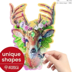 Wooden City Puzzel Hout Modish Dear 250pcs