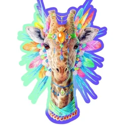 Wooden City Puzzel Hout Natty Giraffe 150pcs