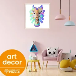 Wooden City Puzzel Hout Natty Giraffe 150pcs