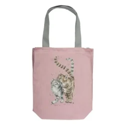 Wrendale Designs Canvas Draagtas Poezen Feline Good