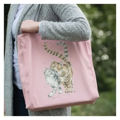 Wrendale Designs Canvas Draagtas Poezen Feline Good