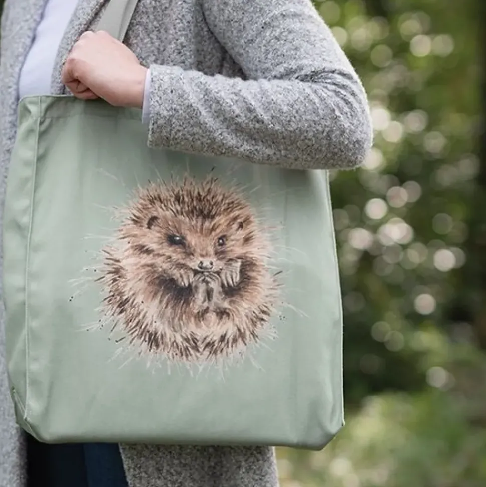 Wrendale Designs Canvas Draagtas Egel Awakening