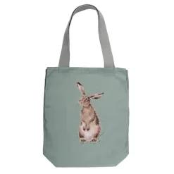 Wrendale Designs Canvas Draagtas Konijn Hare and the Bee