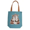 Wrendale Designs Canvas Draagtas Vossen Contentment