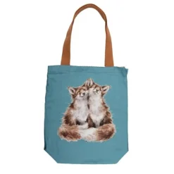 Wrendale Designs Canvas Draagtas Vossen Contentment