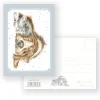 Wrendale Designs Dog and Catnap - Postcard
