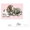 Wrendale Designs Growing Old Together Postcard - Dog