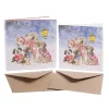 Wrendale Designs Kerstkaarten Oh Holy Night Set 8-delig
