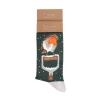 Wrendale Designs Kerstsokken Man A Little Red Robin