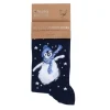 Wrendale Designs Kerstsokken Pinquin Winter Wonderland  Penguin