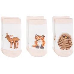 Wrendale Designs Little Forest Baby Socks Set - 0-6 Months