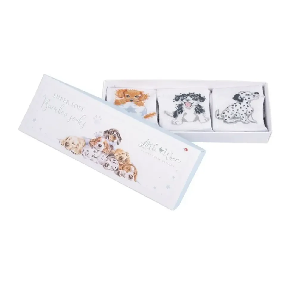 Wrendale Designs Little Paws Baby Socks Set - 6-12 Months